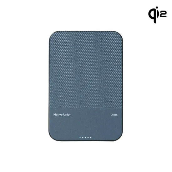 Native union (re)classic power bank 5000mah qi2 _ Navy